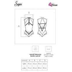 LIVCO CORSETTI FASHION - SAGEN LC 90694 KÖRPER SCHWARZ – Produktansicht 7