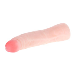BAILE - REALISTISCHER SKIN TOUCH SILIKONDILDO 19 CM ZUFLLIGE BOXFARBE – Produktansicht 3