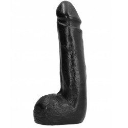 ALL BLACK - WEICHER SCHWARZER REALISTISCHER DILDO 20 CM – Produktansicht 2