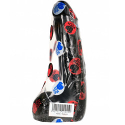 ALL BLACK - WEICHER SCHWARZER REALISTISCHER DILDO 20 CM – Produktansicht 3