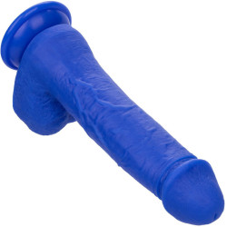CALEXOTICS - ADMIRAL KAPITN REALISTISCHER DILDO-VIBRATOR BLAU – Produktansicht 2