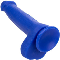 CALEXOTICS - ADMIRAL KAPITN REALISTISCHER DILDO-VIBRATOR BLAU – Produktansicht 3