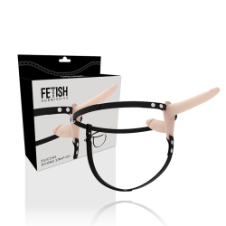 FETISH SUBMISSIVE HARNESS - DOPPELTE PENETRATION, FLEISCH – Produktansicht 2
