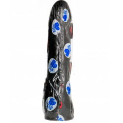 ALL BLACK - DILDO SCHWARZ REALISTISCH 20 CM – Produktansicht 3
