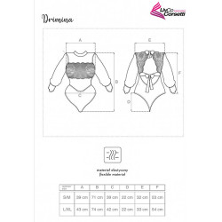 LIVCO CORSETTI FASHION - DRIMINA LC90690 MARINEBLAUER BODY – Produktansicht 4