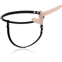 FETISH SUBMISSIVE HARNESS - DOPPELTE PENETRATION, FLEISCH-VIBRATOR – Produktansicht 3