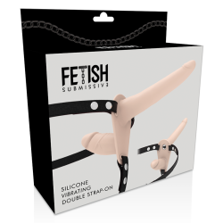 FETISH SUBMISSIVE HARNESS - DOPPELTE PENETRATION, FLEISCH-VIBRATOR – Produktansicht 6