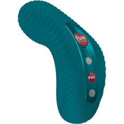 FUN FACTORY - LAYA III LAY-ON VIBRATOR FLASCHE GRÜN – Produktansicht 2