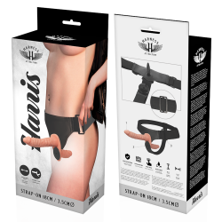HARNESS ATTRACTION - HARRIS DOUBLE PENETRACI N MIT VIBRATION 18 CM -O- 3.5 CM – Produktansicht 6