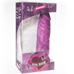 PINK ROOM - CHEMS REALISTISCHER DILDO LILA 20 CM – Produktansicht 2