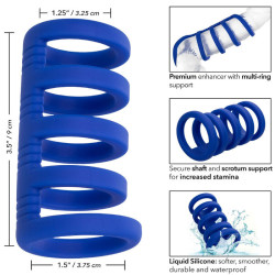 CALEXOTICS - ADMIRAL XTREME CAGE BLAU – Produktansicht 4