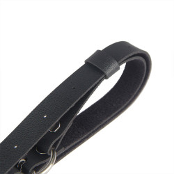 SUBBLIME - LEDERGÜRTEL HARNESS SCHWARZ EINE GRÖSSE – Produktansicht 6