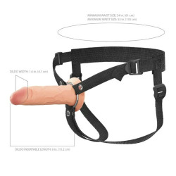 FANTASY X-TENSIONS ELITE - 15,2 CM HOHL-SILIKON-STRAP-ON – Produktansicht 5