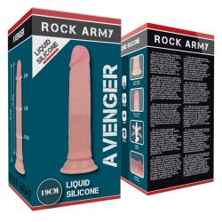 ROCKARMY - LIQUID SILICONE PREMIUM AVENGER REALISTIC 19 CM -O- 3.98 CM – Produktansicht 6