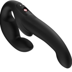 FUN FACTORY - SHARE VIBE PRO VIBRIERENDER DOPPELDILDO SCHWARZ – Produktansicht 2