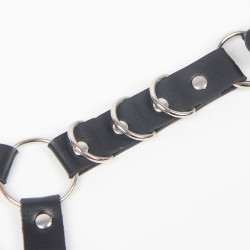 SUBBLIME - GÜRTEL UND STRUMPFBAND MIT RINGEN UND KETTE DETAIL EINE GRÖSSE – Produktansicht 7