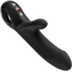 FUN FACTORY - BI STRONIC EMBRACE THRUSTING RABBIT PULSATORS BLACK – Produktansicht 2