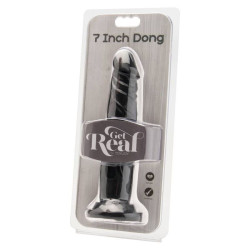 GET REAL - DONG 18 CM SCHWARZ – Produktansicht 2