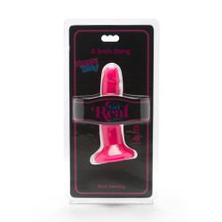 GET REAL - HAPPY DICKS DONG 12 CM ROSA – Produktansicht 2