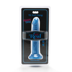 GET REAL - HAPPY DICKS DONG 19 CM BLAU – Produktansicht 2