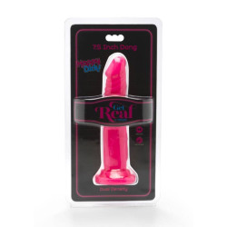 GET REAL - HAPPY DICKS DONG 19 CM ROSA – Produktansicht 2