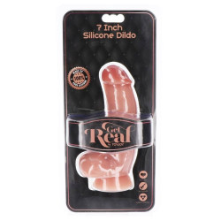 GET REAL - SILIKONDILDO 18 CM MIT KUGELN HAUT – Produktansicht 4