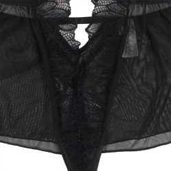 SUBBLIME - TEDDY-HALTER-NECK-BARE-BACK-SPITZE SCHWARZ – Produktansicht 10