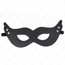 KINK - KUNSTLEDERMASKE MIT NIETEN MODELL 1 26 x 8 CM – Produktansicht 3