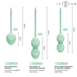 INTENSE - CHARLI KEGEL BALL KIT HELLGRÜN – Produktansicht 5
