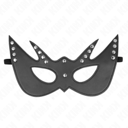 KINK - FLEDERMAUSMASKE MIT NIETEN 23 x 15 CM – Produktansicht 2