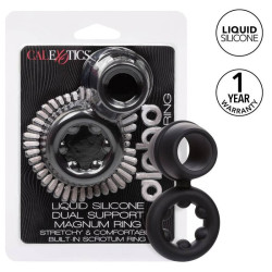 CALEXOTICS - ALPHA DUAL MAGNUM RING SCHWARZ – Produktansicht 2