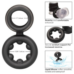 CALEXOTICS - ALPHA DUAL MAGNUM RING SCHWARZ – Produktansicht 3