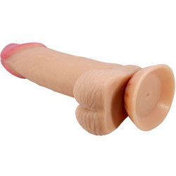 PRETTY LOVE - SLIDING SKIN SERIES REALISTISCHER DILDO MIT SLIDING SKIN SAUGNAPF 19,4 CM – Produktansicht 2