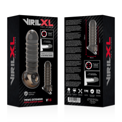 VIRILXL - PENISVERLÄNGERUNG UND HÜLLE V15 SCHWARZ – Produktansicht 9