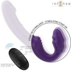 INTENSE - JILL DOPPELVIBRATOR 20 CM LILA FERNBEDIENUNG – Produktansicht 4