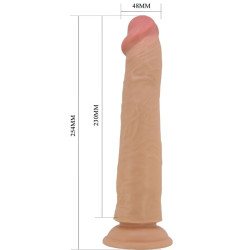 PRETTY LOVE - SHARIFE REALISTISCHER DILDO 25 CM FLEISCH – Produktansicht 5