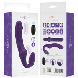 INTENSE - JILL DOPPELVIBRATOR 20 CM LILA FERNBEDIENUNG – Produktansicht 8