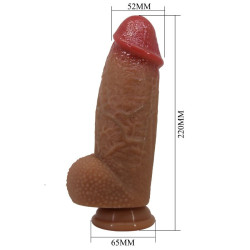 PRETTY LOVE - ACHILLE ULTRA REALISTISCHER DILDO 22 CM – Produktansicht 6