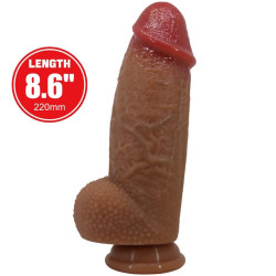 PRETTY LOVE - ACHILLE ULTRA REALISTISCHER DILDO 22 CM – Produktansicht 7