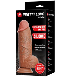 PRETTY LOVE - ACHILLE ULTRA REALISTISCHER DILDO 22 CM – Produktansicht 8