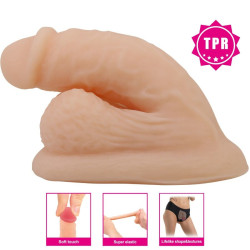 PRETTY LOVE - WILDON ULTRA REALISTISCHER UND ELASTISCHER DILDO 10 CM NATUR – Produktansicht 5