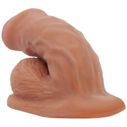 PRETTY LOVE - WARNELL ULTRA REALISTISCHER UND ELASTISCHER DILDO 9,5 CM MULATO – Produktansicht 3