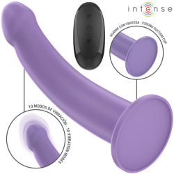 INTENSE - EDDIE VIBRATOR 17,5 CM 10 VIBRATIONEN LILA FERNBEDIENUNG – Produktansicht 2