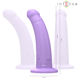 INTENSE - EDDIE VIBRATOR 17,5 CM 10 VIBRATIONEN LILA FERNBEDIENUNG – Produktansicht 3