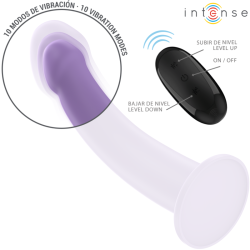 INTENSE - EDDIE VIBRATOR 17,5 CM 10 VIBRATIONEN LILA FERNBEDIENUNG – Produktansicht 4