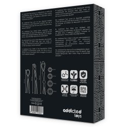 ADDICTED TOYS - FLEXIBLES SILIKON-COCKRING-SET 7-TEILIG – Produktansicht 8