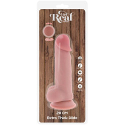 GET REAL - DELUXE REALISTISCHER PENIS MIT HODEN EXTRA DICK 20 CM – Produktansicht 5