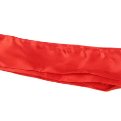 SUBBLIME - TRANSPARENTER STOFFMANTEL MIT SPITZENDETAIL ROT – Produktansicht 7
