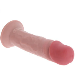 GET REAL - DELUXE DICKER TPE-DONNERSATZ MIT DOPPELTER DICHTE, 23 CM – Produktansicht 3