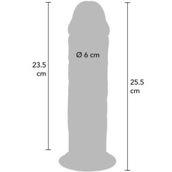 GET REAL - DELUXE THICK DOUBLE-DENSITY TPE DONG 25.5 CM – Produktansicht 4